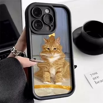 Рождественский чехол для iPhone 11 13 12 14 15 16 Pro Max XR XS Samsung A15 A55 A05 Redmi 12 13C OPPO A16 A18 A60 Reno 11 Vivo Y17S Y12 infinix note iPhone 7&8 розовый