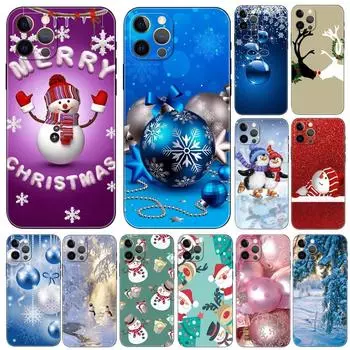 Рождественский чехол для телефона iPhone Samsung Galaxy Redmi Xiaomi Oppo OnePlus Note SA 7 8 9 10 11 12 13 14 20 21 22 23 53 54 Pro Max Plus Ultra TPU Soft iPhone 6 or 6S