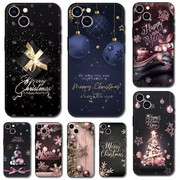 Рождественский чехол для телефона iPhone Samsung Galaxy Redmi Xiaomi Oppo OnePlus Note SA 7 8 9 10 11 12 13 14 20 21 22 23 53 54 Pro Max Plus Ultra TPU Soft iPhone 6 or 6S