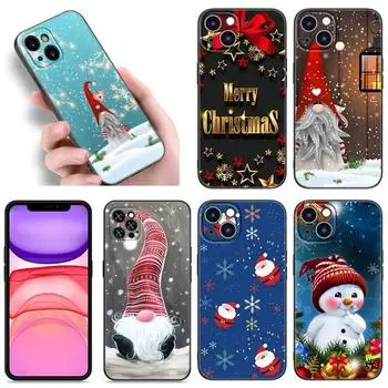 Рождественский чехол для телефона «Снеговик» для iPhone Samsung Galaxy Redmi Xiaomi Oppo OnePlus Note SA 7 8 9 10 11 12 13 14 20 21 22 23 53 54 Pro Max Plus Ultra iPhone 6 or 6S