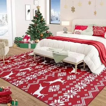 Рождественский дверной коврик, уличный коврик для прихожей, ковер с Новым годом, коврик для двери, забавные дверные коврики, украшения для домашнего декора 40X60cm-16x24in