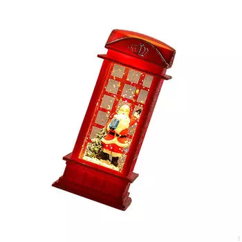 Рождественский Фонарь Снежный Шар Ночной Светильник Для Рабочего Стола И Кафе Santa Claus