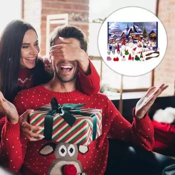 Рождественский гном Адвент-календарь 2024 Праздничный обратный отсчет Календарь плюшевых кукол Рождественский гном