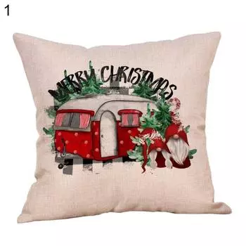 Рождественский гном Дизайн Наволочка Чехлы для подушек Домашний диван-кровать Автомобиль Кафе Декор
