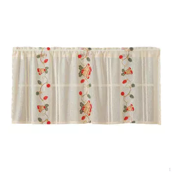 Рождественский колокольчик с принтом скатерти украшения для ужина кухни пикника 140x100cm