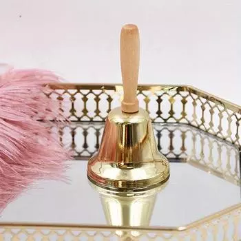 Рождественский колокольчик золотого, красного цвета, Санта-Клаус, праздничные принадлежности, креативные колокольчики, товары для вечеринок, рождественские украшения золотистый