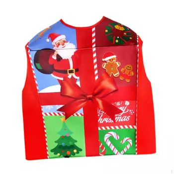 Рождественский костюм для детей, одежда для сценических представлений на праздниках S to M