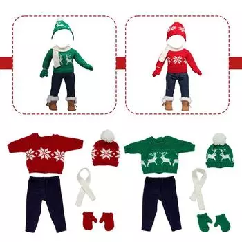 Рождественский костюм на Хэллоуин одежда для детей DIY аксессуары и аксессуары хлопковое платье шляпа L0E3 Red-1set