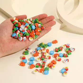 Рождественский креативный мультяшный ластик, мини-ластик с перекрестием, набор канцелярских принадлежностей «Студенческий приз» Протирайте и не оставляйте следов