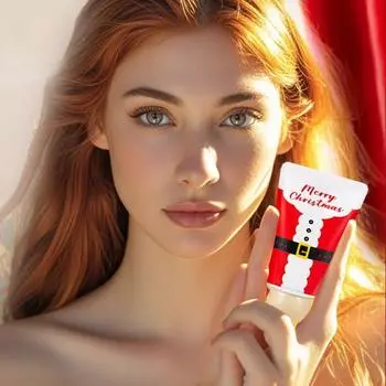 Рождественский крем для рук, мягкий и ухаживающий за руками, предотвращает сухость осенью и зимой, подходит для всех типов кожи, идеальный рождественский подарок 1pc