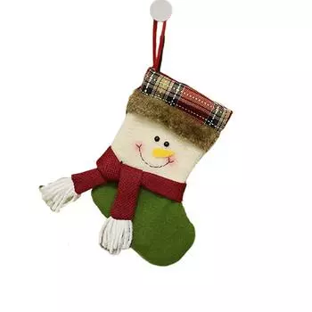 Рождественский кулон на окно, настенное рождественское украшение в виде носка, тематическая вечеринка, фестиваль, атмосфера, декор, реквизит для художественной фотографии