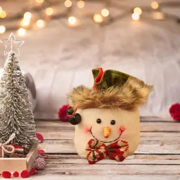 Рождественский мешок для подарков, подарочные пакеты, праздничная подарочная упаковка, пакеты для сладостей, офис Snowman