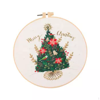 Рождественский набор для вышивания, набор для рукоделия, упаковка материалов для начинающих, декоративный подарок, украшение дома Snowman