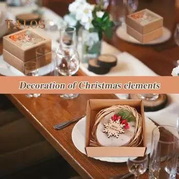 Рождественский набор мыла ручной работы, ароматизированное мыло в виде елки и снежинки, декор в виде красной ленты, мягкое, не вызывающее раздражения праздничное мыло, подарок на Рождество и Новый год Snowflake