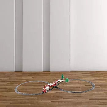 Рождественский набор поездов для малышей, игрушки, рождественские украшения, электрический игровой набор для детей 3, 4, 5, 6 лет