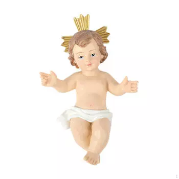 Рождественский набор, статуэтка Иисуса, украшение, подарочная статуэтка из смолы, украшение для новоселья в помещении