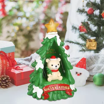 Рождественский ночник, рождественские светодиодные огни, креативное украшение рабочего стола Christmas tree