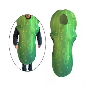 Рождественский огурец косплей костюм легкий наряд для празднования Рождества