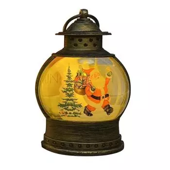 Рождественский олень, снеговик, снег с кружащимися блестками, рождественская елка, олени, белки, совы, USB и работающие от батареек светящиеся рождественские украшения One Size