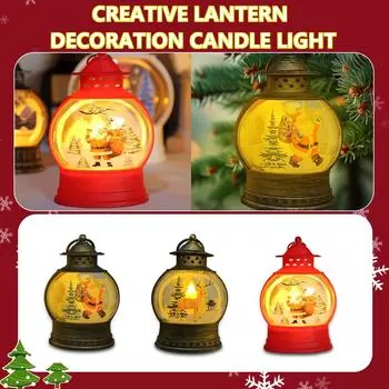 Рождественский олень, снеговик, снег с кружащимися блестками, рождественская елка, олени, белки, совы, USB и работающие от батареек светящиеся рождественские украшения One Size