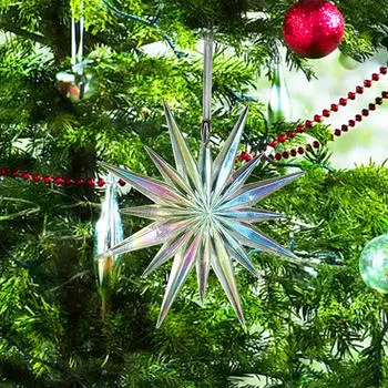 Рождественский орнамент елочное украшение акриловый подарок подвеска для Style E