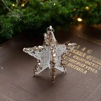Рождественский орнамент из прозрачного акрила, хрустальный блестящий олень, елка, колокольчик, звезда, венок, подвеска, праздничное висячее украшение для домашнего декора дерева E