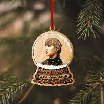 Рождественский орнамент Яркий цвет Изысканное качество изготовления с подвесной веревкой Модный акриловый кулон B