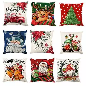 Рождественский плед наволочка наволочка для дома, отеля, офиса, общежития, дивана-кровати
