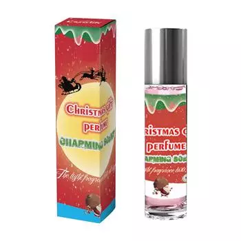 Рождественский подарочный бал, женские духи, легкий и свежий лосьон для тела, повысит вашу уверенность и усилит ваше очарование, 10 мл красный