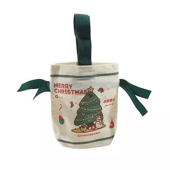 Рождественский подарочный пакет Конфетные пакеты Рождественские украшения для дома Новогодние подарочные пакеты One Size
