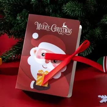 Рождественский подарочный пакет, коробка конфет