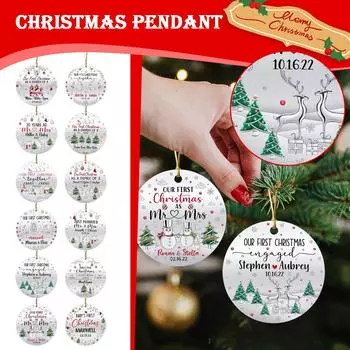 Рождественский подарок для новорожденного, персонализированный рождественский подарок для новорожденного, Рождественский подарок для новорожденного 2024 года, Рождественский подарок для первого ребенка, индивидуальный выбор имени и One Size