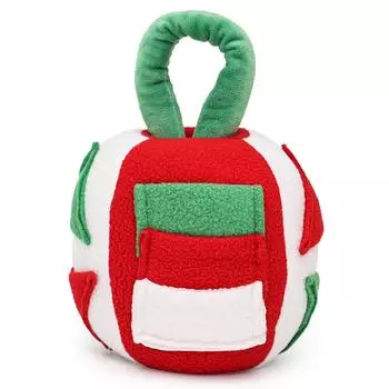 Рождественский подарок игрушка для собаки Играть в мяч Головоломка Еда Прятки Звук Декомпрессионная игра Интерактивная тренировка Скрежетание зубами One Size
