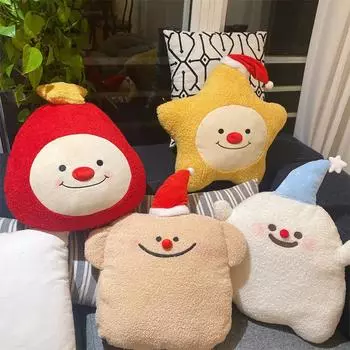 Рождественский подарок кукла кукла подушка грелка для рук вставная подушка милая кукла девочка спящая плюшевая игрушка Pillow