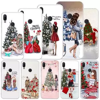 Рождественский подарок на елку для девочек, мягкий чехол для Xiaomi Mi 11 Lite 11i 12X 11T 10T 9T Pro, чехол для телефона 12 10 9 8 5X 6X Ultra Корпус Coque Xiaomi Mi 11 Lite