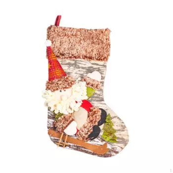 Рождественский подвесной чулок носок кулон креативный DIY поделки ручной работы домашний декор рождественская елка украшение Snowman