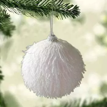 Рождественский подвесной шар Красивый мульти-стиль Легкий рождественский подвесной шар Рождественский шар с орнаментом для вечеринки Подвеска Рождественский подвесной шар C