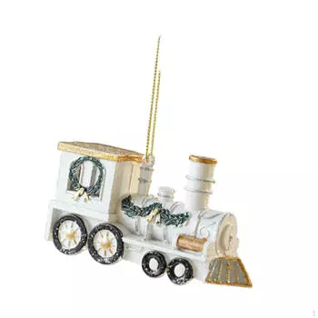 Рождественский поезд кулон рождественская елка декор подарок на день рождения вечеринка, рождественское украшение, подвесное украшение