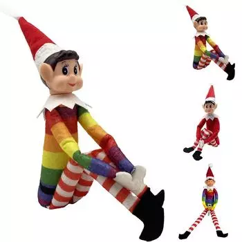 Рождественский помощник в стиле эльфа, новинка, рождественский подарок, детская плюшевая кукла, фигурка для мальчика и девочки A