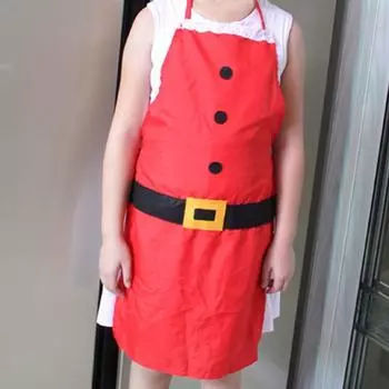 Рождественский праздничный аксессуар для взрослых, фартук, подарок, нагрудник для повара, кухонный повар, рождественский декор