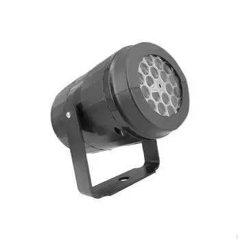 Рождественский проектор, огни, украшение, снежный пейзаж, лампа, снегопад, свет для свадьбы