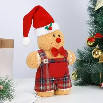 Рождественский пряничный человечек плюшевая фигурка животного плюшевый мальчик девочка пряничное украшение Men