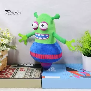 Рождественский робот, мягкие фигурки, плюшевые куклы для мальчиков и девочек, фанаты игр, очаровательные плюшевые персонажи, популярные игровые плюшевые игрушки зелёный