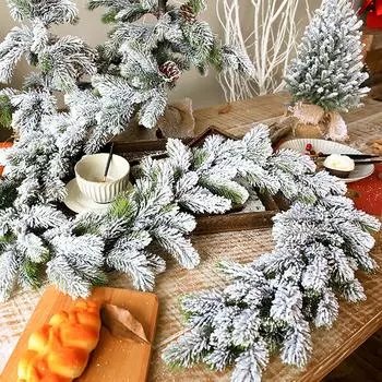 Рождественский ротанг, зашифрованные рождественские украшения из ротанга, дверные украшения из ротанга, 9 футов 50 лампочек One Size белый