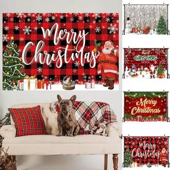 Рождественский Санта-Клаус Фон Веселое рождественское украшение для дома 2025 Рождественский фон Рождественские подарки Навидад Натал Новый год