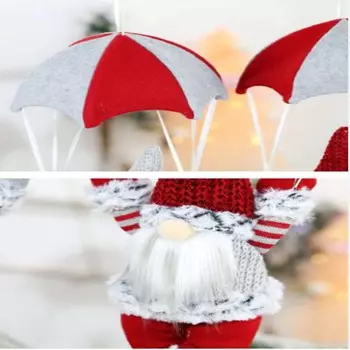 Рождественский шведский гном парашют подвесные украшения рождественские фестивальные украшения принадлежности 1