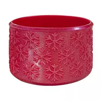 Рождественский силиконовый чехол для чашки, снежинка, украшения, стакан, противоскользящее дно, крышка для бутылок с водой золотистый