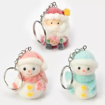 Рождественский снеговик плюшевый брелок сумка подвеска рождественский брелок Санта Клаус рождественский подарок