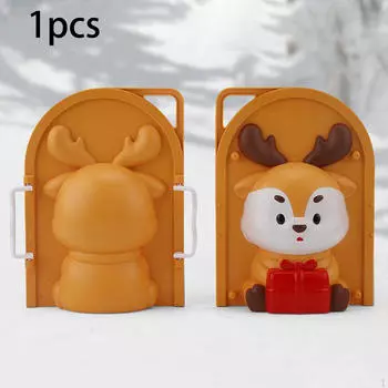 Рождественский снежный ком, зажим для изготовления снежков, многоцелевой игровой инструмент для уличного подарка Christmas tree