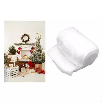 Рождественский снежный коврик рулон искусственный коврик толстый ковер для